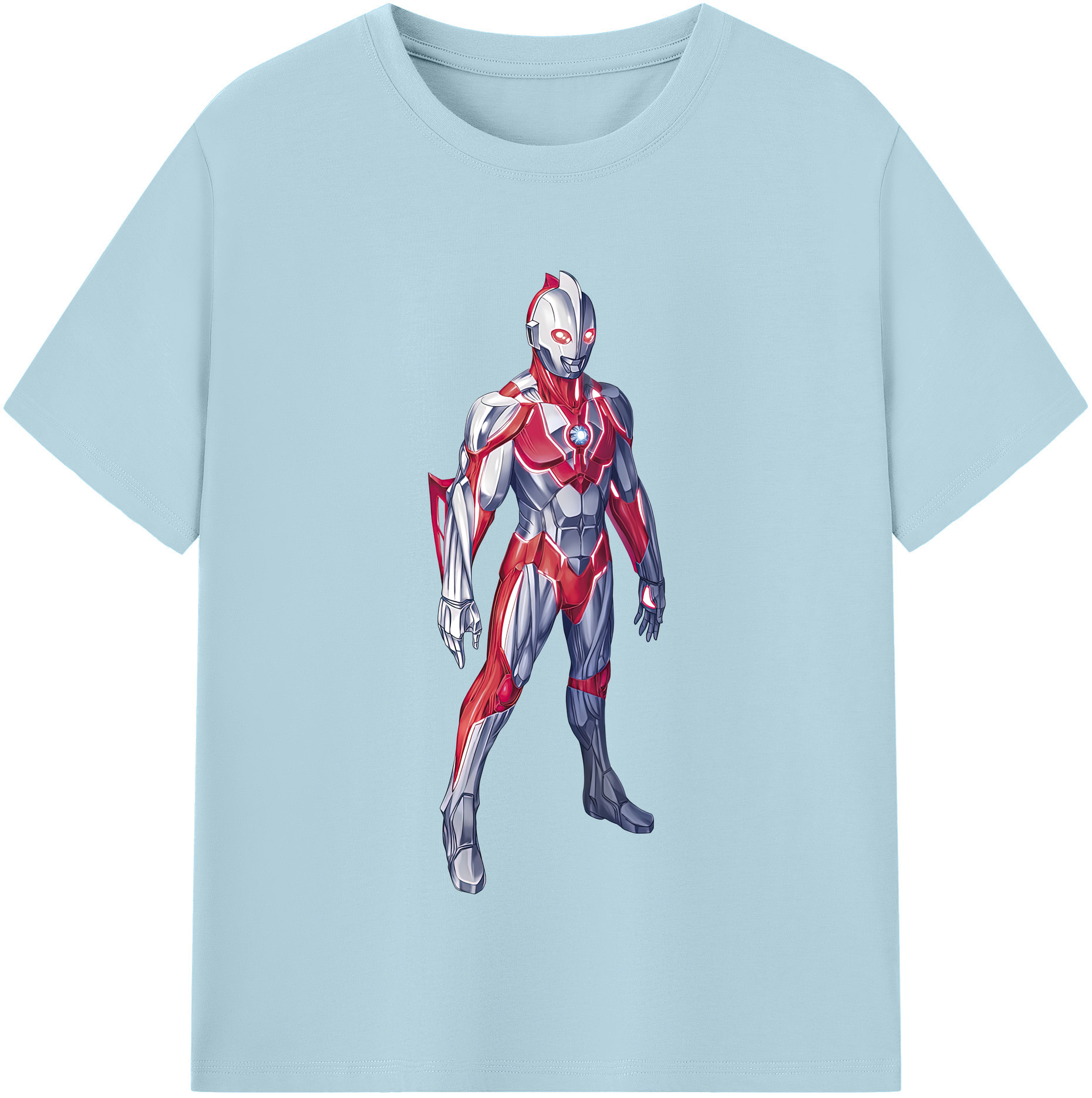 （画像用） ウルトラマン Ultraman 綿100％半袖Tシャツ（フロントプリント）